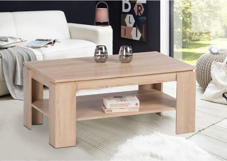 OTTO Stolkom Salontafel Harrison met lade tafel in old style decor BxHxD 100x44x60 cm - Foto 3