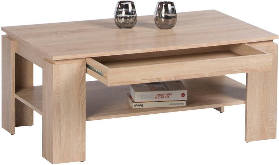 OTTO Stolkom Salontafel Harrison met lade tafel in old style decor BxHxD 100x44x60 cm - Foto 5