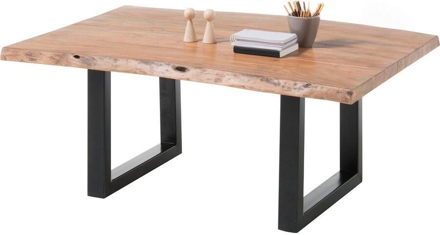 OTTO Stolkom Salontafel India Massief hout in boomstam-look - Foto 2