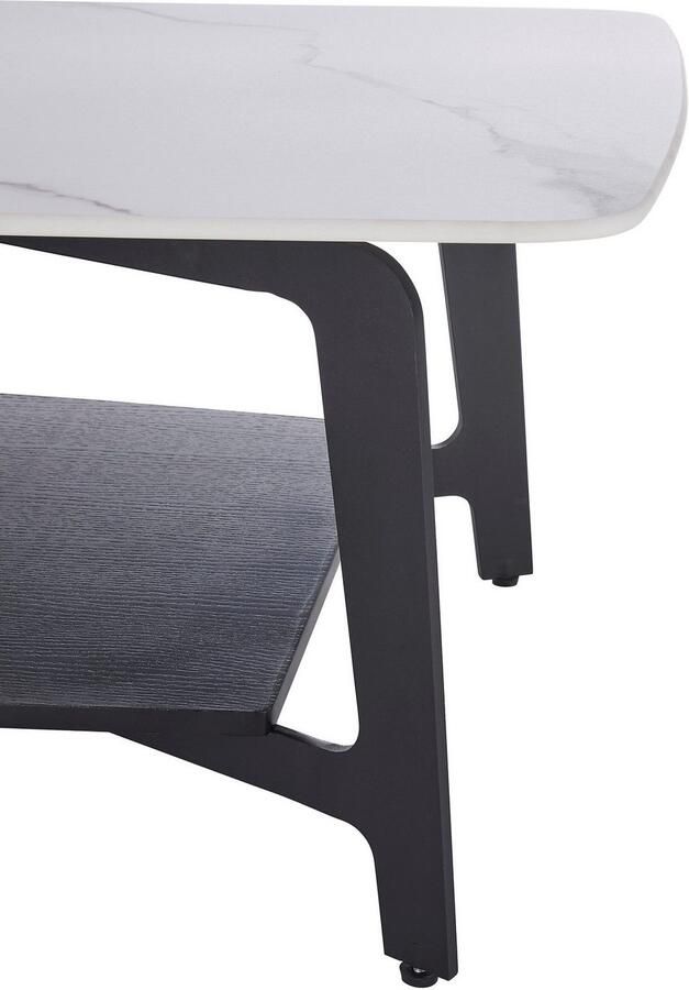 OTTO Stolkom Salontafel ISA 130 cm keramiek wit gemarmerd - Foto 2