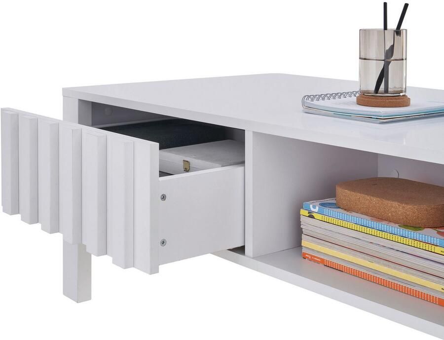 OTTO Stolkom Salontafel Mao wit mat salontafel BxHxD 108x42 5x60 cm