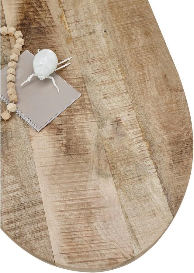 OTTO Stolkom Salontafel Mumbai Massief mango hout tafel met ovale tafelblad