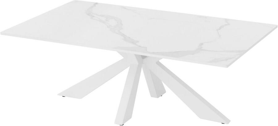 OTTO Stolkom Salontafel Noah salontafel keramiek wit gemarmerd BxHxD 110x40x70 cm - Foto 5