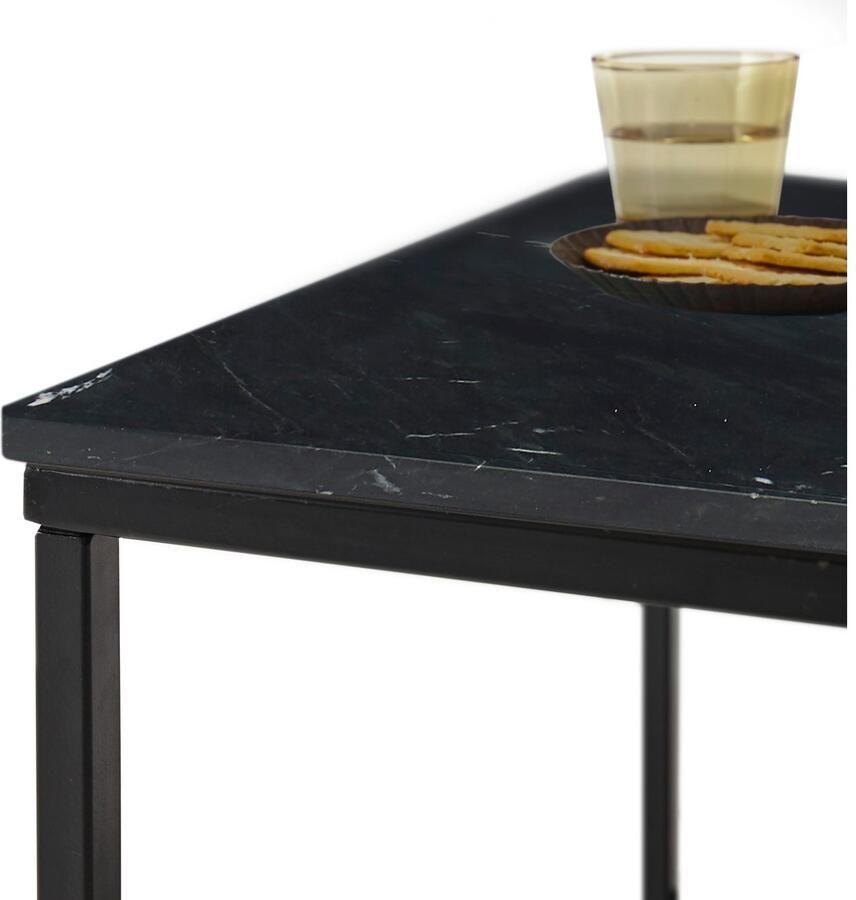 OTTO Stolkom Salontafel Samy Marmer tafel in wit of zwart