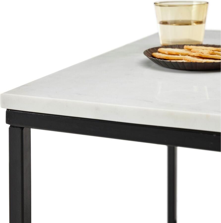 OTTO Stolkom Salontafel Samy Marmer tafel in wit of zwart