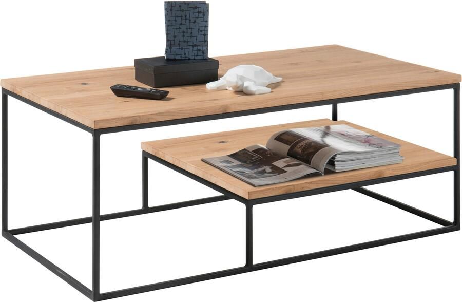 OTTO Stolkom Salontafel Thore 2 Massief eiken tafel FSC -gecertificeerd - Foto 3