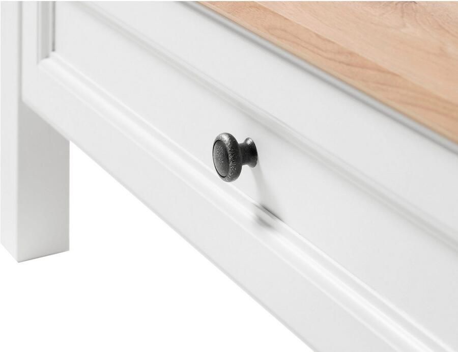 OTTO Stolkom Salontafel Toskana TOPSELLER! Landhuisstijl wit tafel met 1 lade