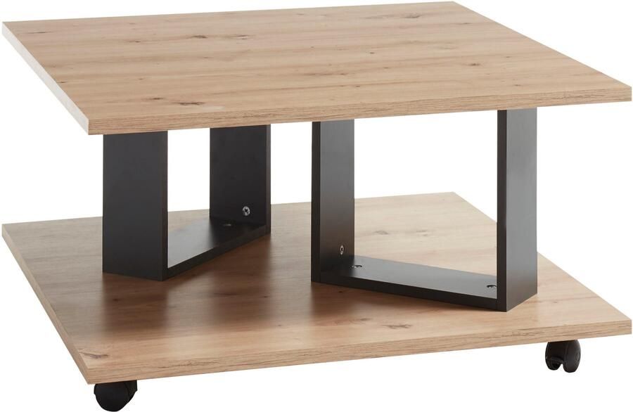 OTTO Stolkom Salontafel Zera rollend tafel in eik artisan decor - Foto 3