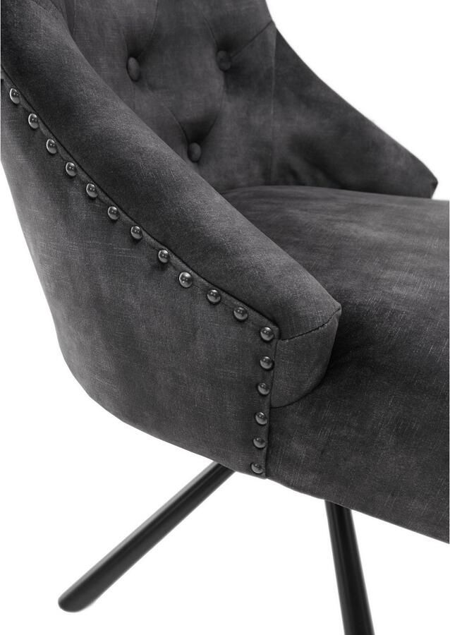 OTTO Stolkom Stoel JOHANNA 180 graden draaibaar met auto-return (set 2 stuks) - Foto 5