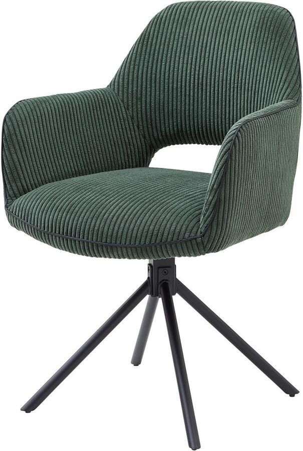 OTTO Stolkom Stoel met armleuningen Adrina 180 graden draaibaar met auto-return (set 2 stuks) - Foto 5