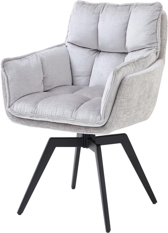 OTTO Stolkom Stoel met armleuningen Alani 180 graden draaibaar met auto-return (set 2 stuks) - Foto 5