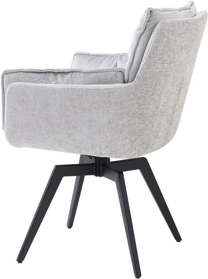 OTTO Stolkom Stoel met armleuningen Alani 180 graden draaibaar met auto-return (set 2 stuks) - Foto 2