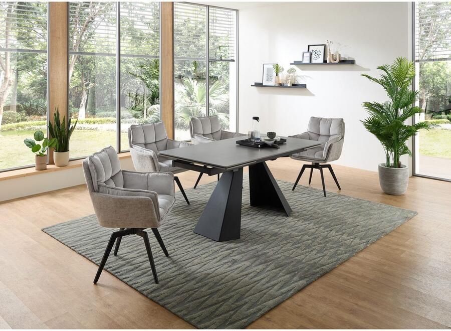 OTTO Stolkom Stoel met armleuningen Alani 180 graden draaibaar met auto-return (set 2 stuks) - Foto 4