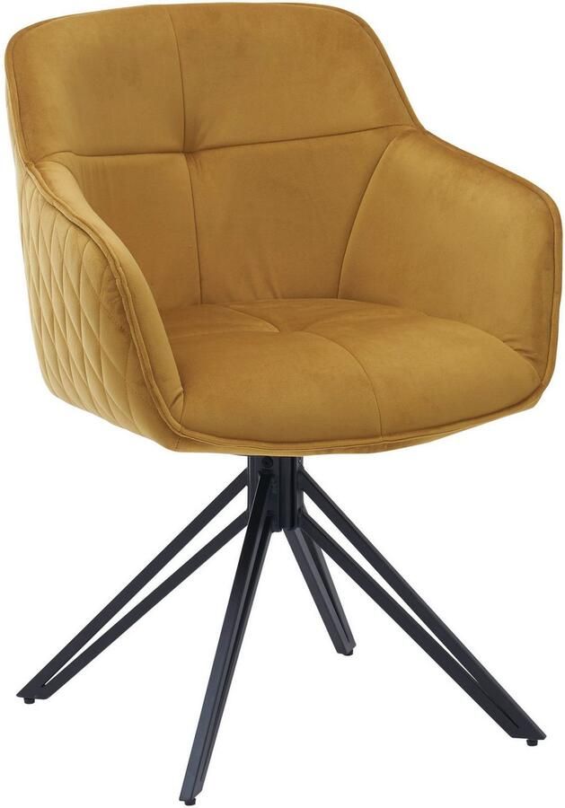 OTTO Stolkom Stoel met armleuningen EMMA 180 graden draaibaar met auto-return (set 2 stuks) - Foto 16