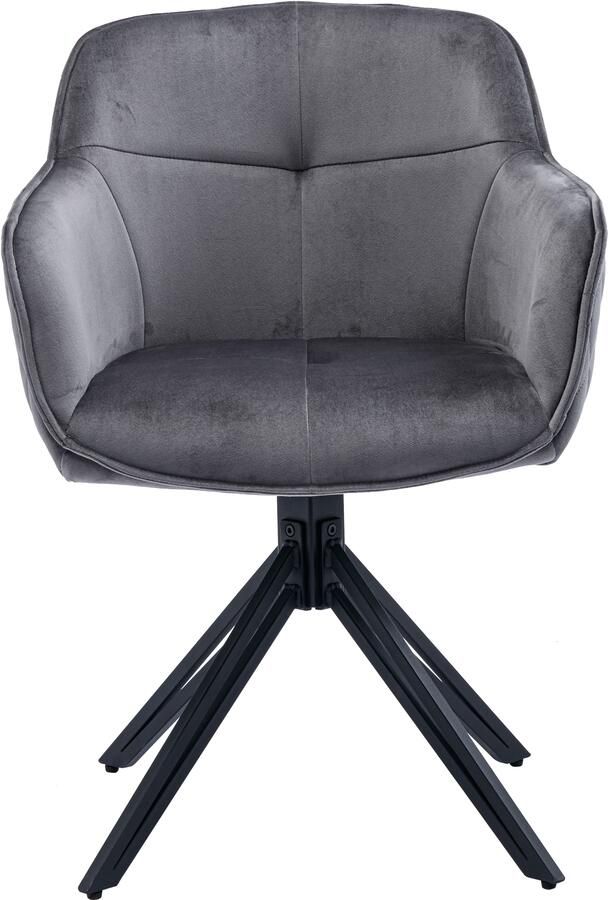 OTTO Stolkom Stoel met armleuningen EMMA 180 graden draaibaar met auto-return (set 2 stuks) - Foto 17