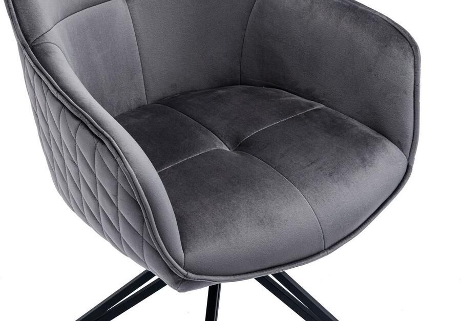 OTTO Stolkom Stoel met armleuningen EMMA 180 graden draaibaar met auto-return (set 2 stuks) - Foto 11