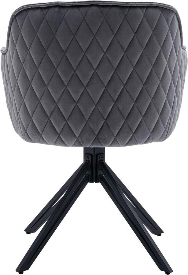 OTTO Stolkom Stoel met armleuningen EMMA 180 graden draaibaar met auto-return (set 2 stuks) - Foto 13