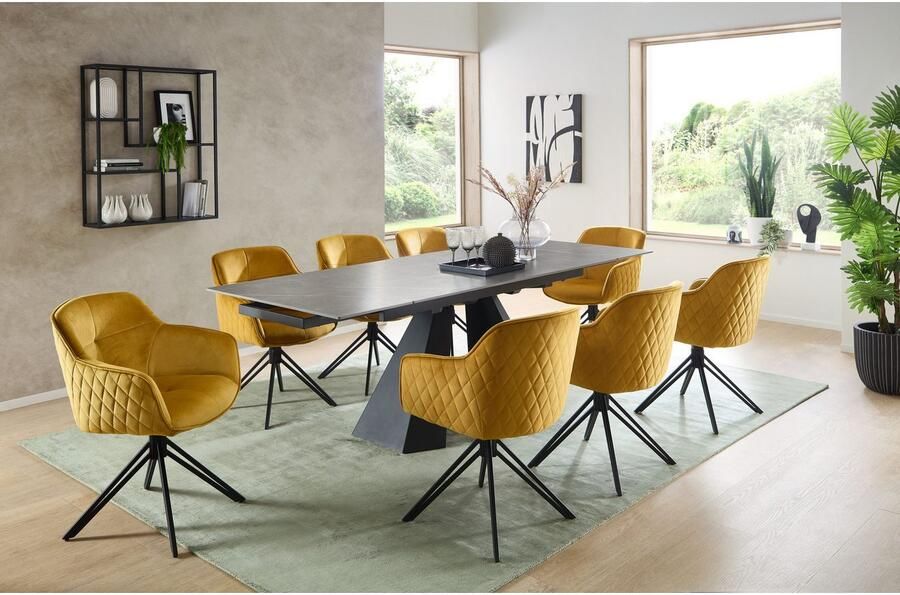 OTTO Stolkom Stoel met armleuningen EMMA 180 graden draaibaar met auto-return (set 2 stuks) - Foto 20