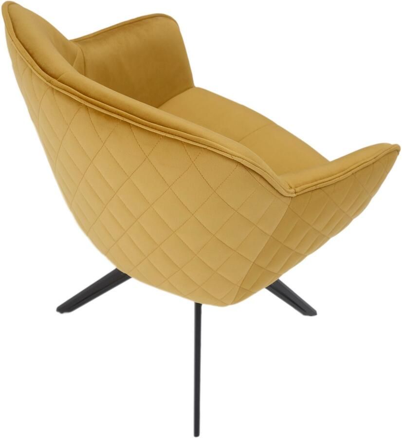 OTTO Stolkom Stoel met armleuningen EMMA 180 graden draaibaar met auto-return (set 2 stuks)