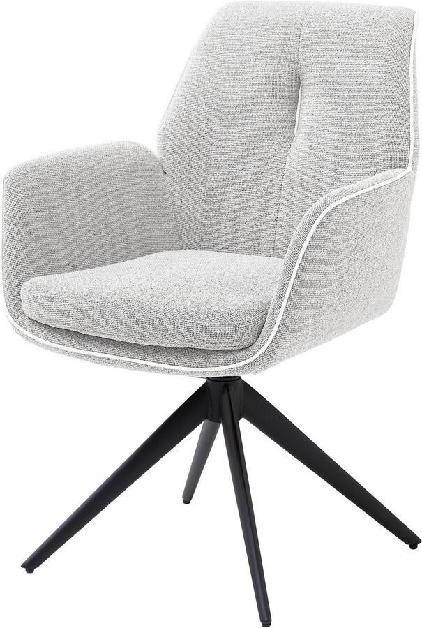 OTTO Stolkom Stoel met armleuningen Enja 360 graden draaibaar met auto-return (set 2 stuks) - Foto 3