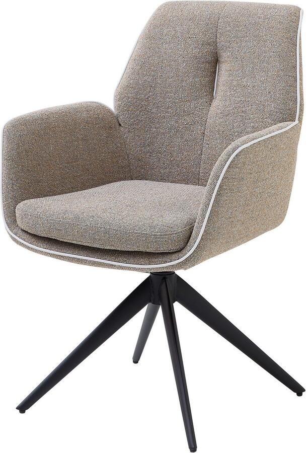 OTTO Stolkom Stoel met armleuningen Enja 360 graden draaibaar met auto-return (set 2 stuks) - Foto 8