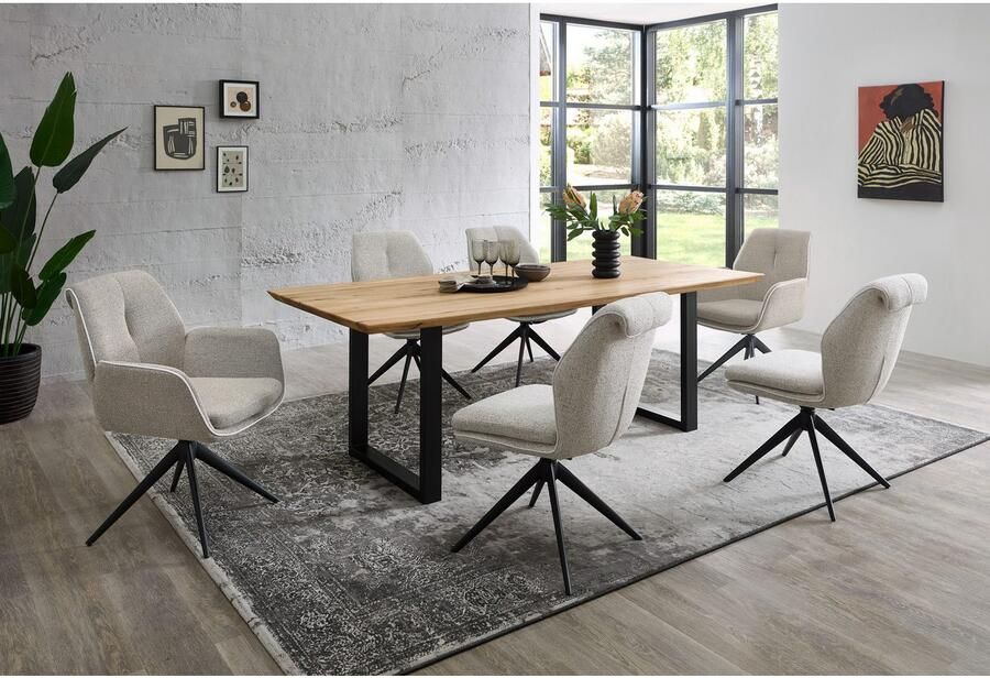 OTTO Stolkom Stoel met armleuningen Enja 360 graden draaibaar met auto-return (set 2 stuks)