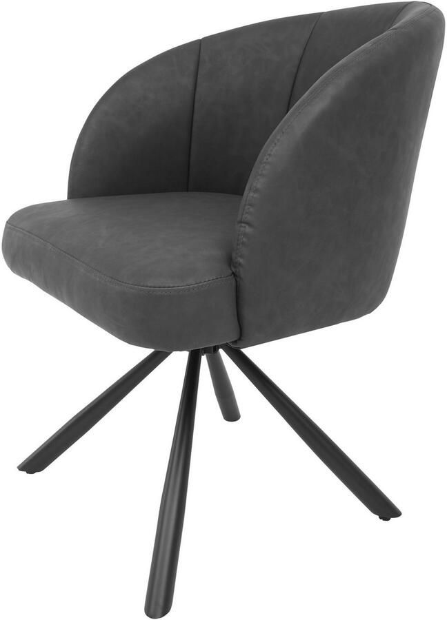 OTTO Stolkom Stoel met armleuningen Grace 180 graden draaibaar met auto-return (set 2 stuks) - Foto 2