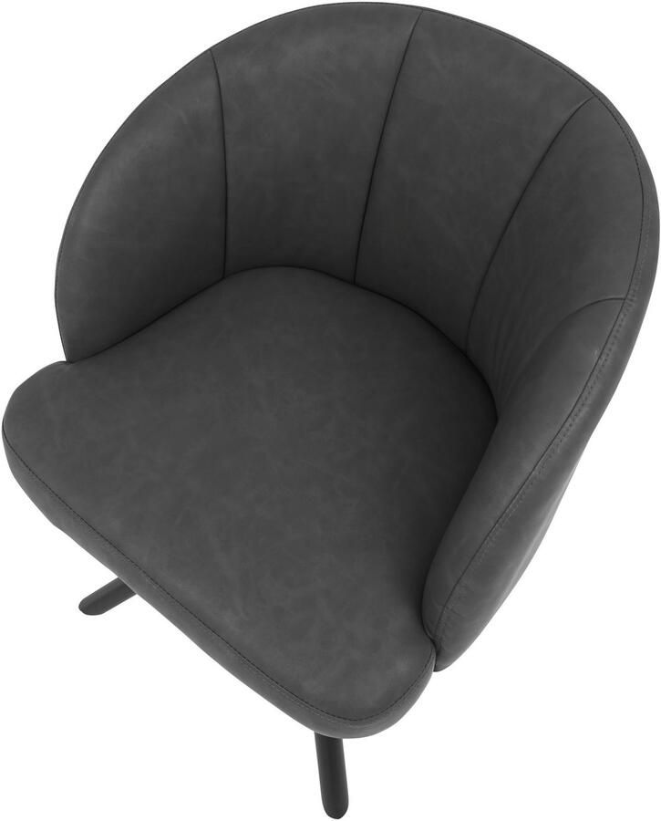 OTTO Stolkom Stoel met armleuningen Grace 180 graden draaibaar met auto-return (set 2 stuks)