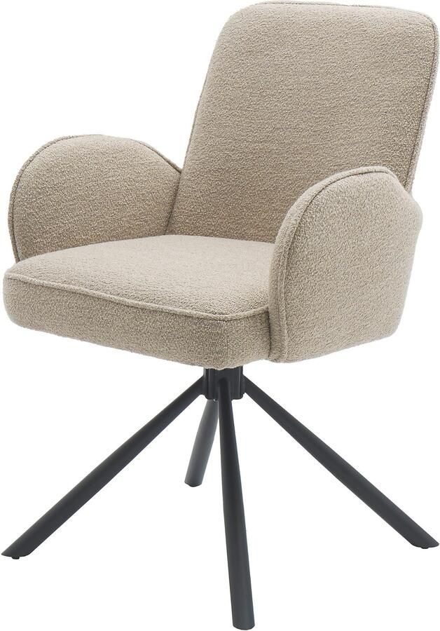 OTTO Stolkom Stoel met armleuningen MALIA 180 graden draaibaar met auto-return (set 2 stuks) - Foto 7