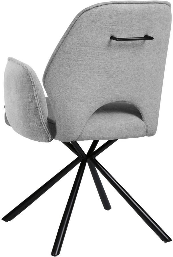 OTTO Stolkom Stoel met armleuningen Nele 180 graden draaibaar met auto-return (set 2 stuks) - Foto 3