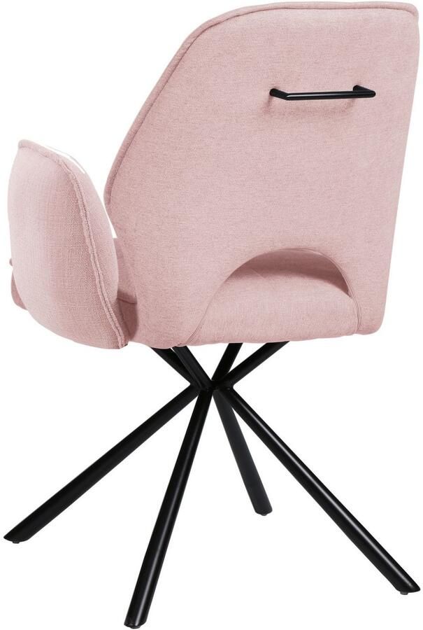 OTTO Stolkom Stoel met armleuningen Nele 180 graden draaibaar met auto-return (set 2 stuks) - Foto 3