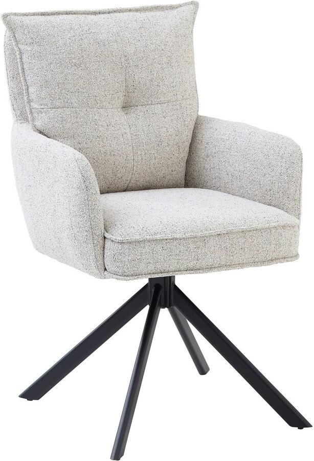 OTTO Stolkom Stoel met armleuningen Sofia young 180 graden draaibaar met auto-return bonnellvering in de zitting (set 2 stuks) - Foto 9