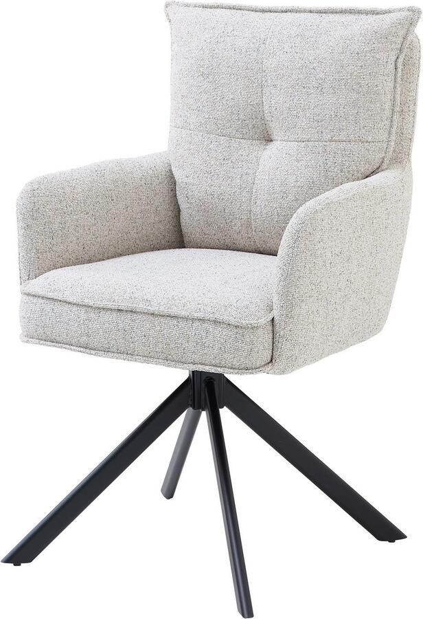 OTTO Stolkom Stoel met armleuningen Sofia young 180 graden draaibaar met auto-return bonnellvering in de zitting (set 2 stuks) - Foto 8