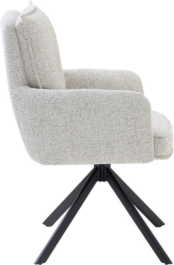 OTTO Stolkom Stoel met armleuningen Sofia young 180 graden draaibaar met auto-return bonnellvering in de zitting (set 2 stuks) - Foto 10