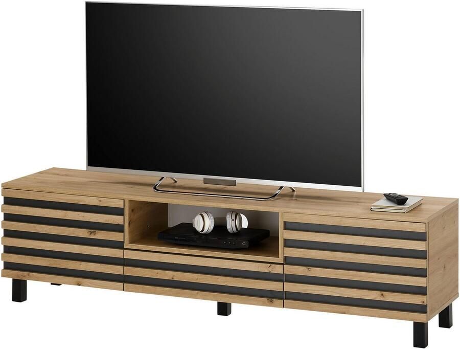 OTTO Stolkom Tv-kast ANKARA 2 deuren 1 lade en 1 open vak