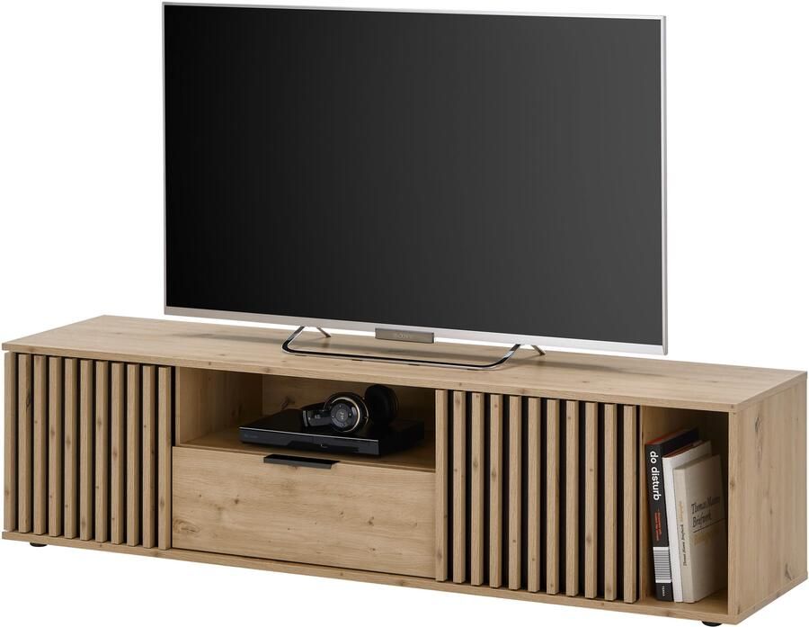 OTTO Stolkom Tv-kast Chiara 2 deuren en 2 open vakken en 1 lade - Foto 5