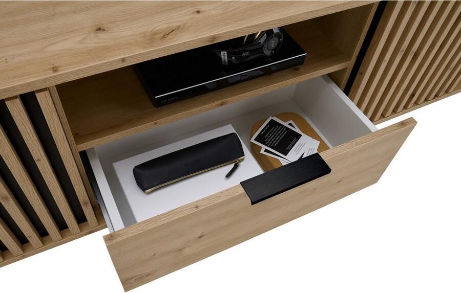 OTTO Stolkom Tv-kast Chiara 2 deuren en 2 open vakken en 1 lade - Foto 4