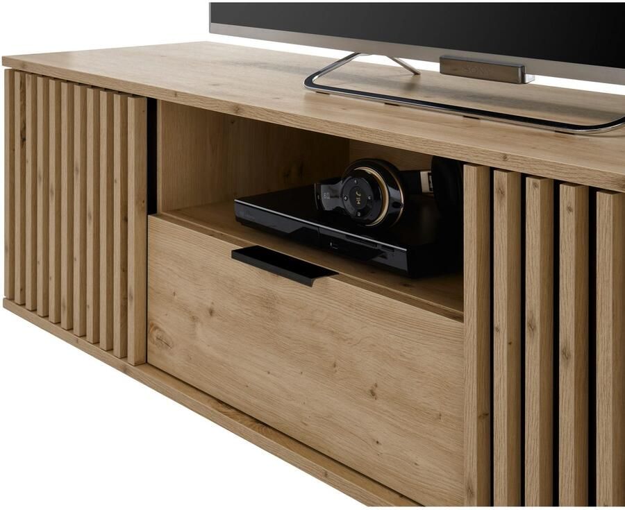 OTTO Stolkom Tv-kast Chiara 2 deuren en 2 open vakken en 1 lade