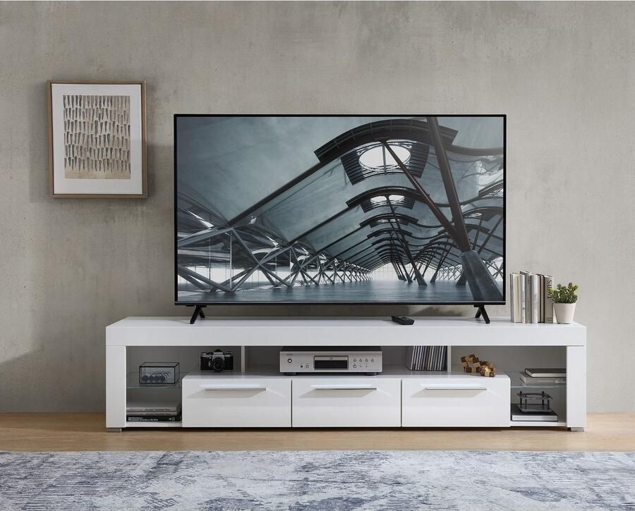 OTTO Stolkom Tv-kast Goal 3 lades 5 open vakken afmetingen 200 44 44 cm - Foto 2