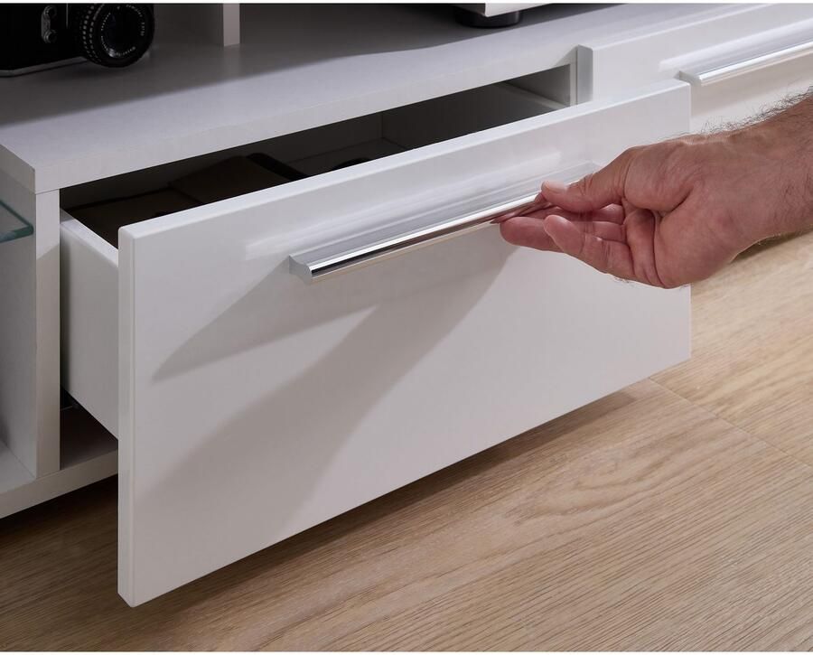 OTTO Stolkom Tv-kast Goal 3 lades 5 open vakken afmetingen 200 44 44 cm - Foto 3