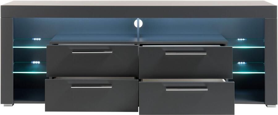 OTTO Stolkom Tv-kast Goal 4 lades 6 open vakken afmetingen 179 66 44 cm - Foto 2