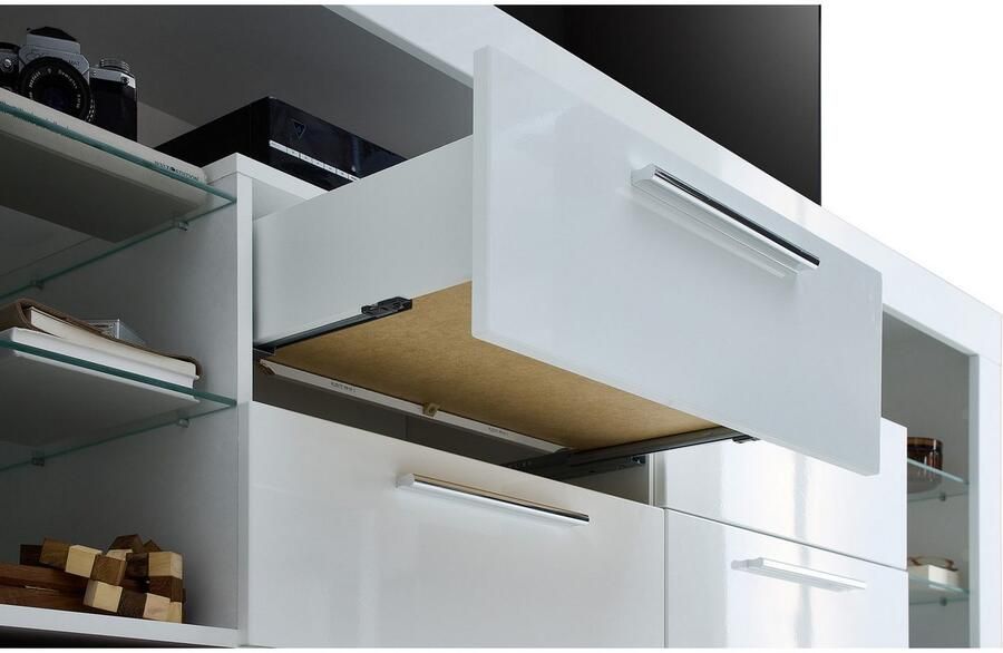 OTTO Stolkom Tv-kast Goal 4 lades 6 open vakken afmetingen 179 66 44 cm - Foto 9