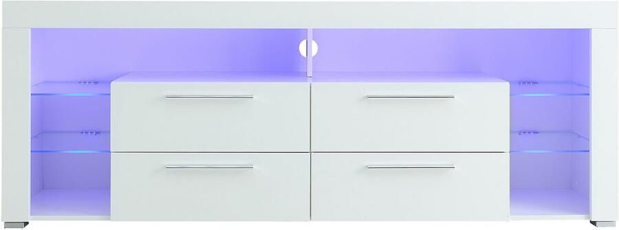 OTTO Stolkom Tv-kast Goal 4 lades 6 open vakken afmetingen 179 66 44 cm - Foto 12