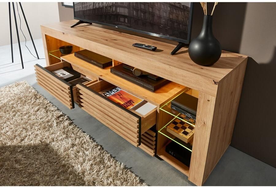 OTTO Stolkom Tv-kast Goal 4 lades 6 open vakken afmetingen 179 66 44 cm - Foto 7