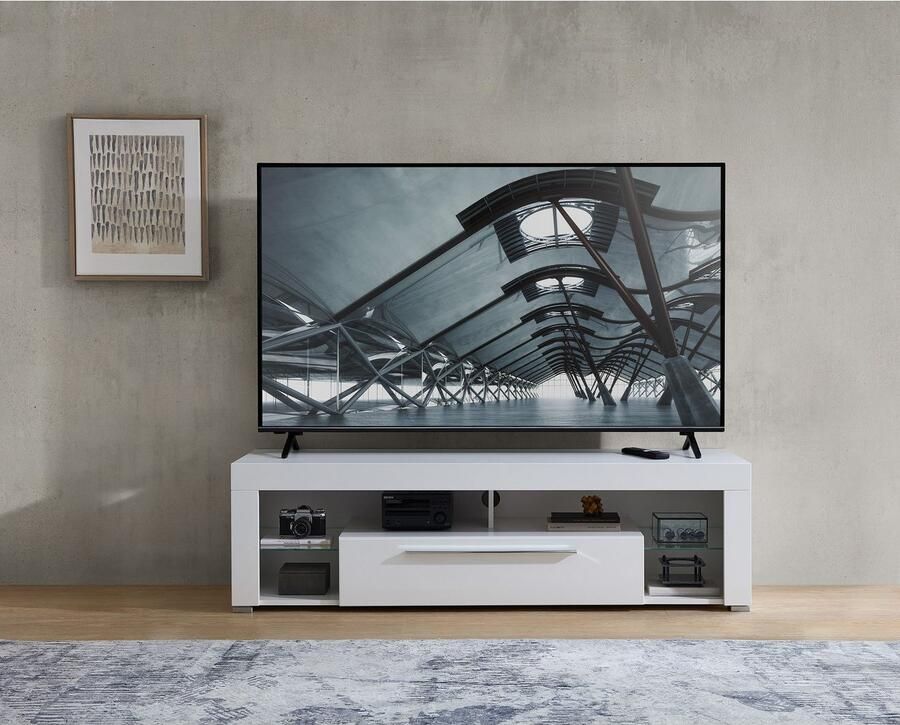 OTTO Stolkom Tv-kast Goal Bovenblad tot 25 kg belastbaar 1 klep met handvat - Foto 3