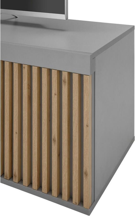 OTTO Stolkom Tv-kast Jasper 2 deuren en 2 open vakken bovenblad tot 25 kg belastbaar - Foto 4