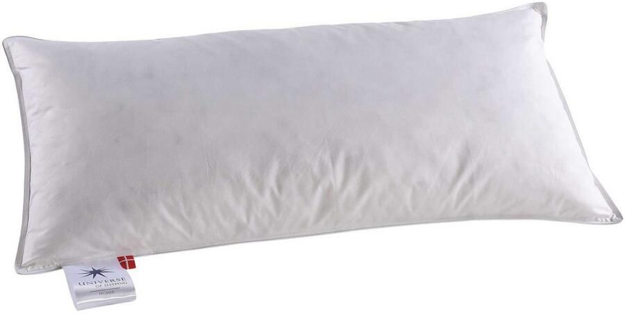 OTTO UNIVERSE OF SLEEPING Katoenen kussen Met een mengsel van 50% polyestervezels & 50% veren-donsvulling Hoofdkussen 40x80 cm duurzaam veerkrachtig onderhoudsvriendelijk geschikt voor allergieën - Foto 9