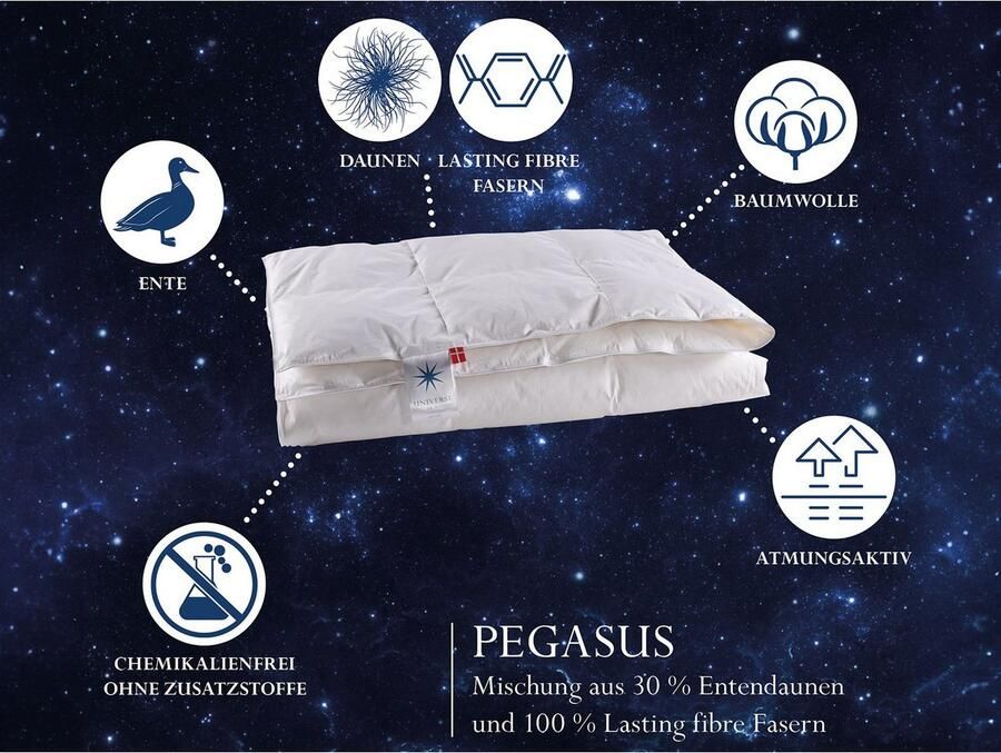 OTTO UNIVERSE OF SLEEPING Synthetisch dekbed Pegasus onderhoudsvriendelijk allergievriendelijk 3 warmtestanden Made in Denmark Normaal - Foto 3