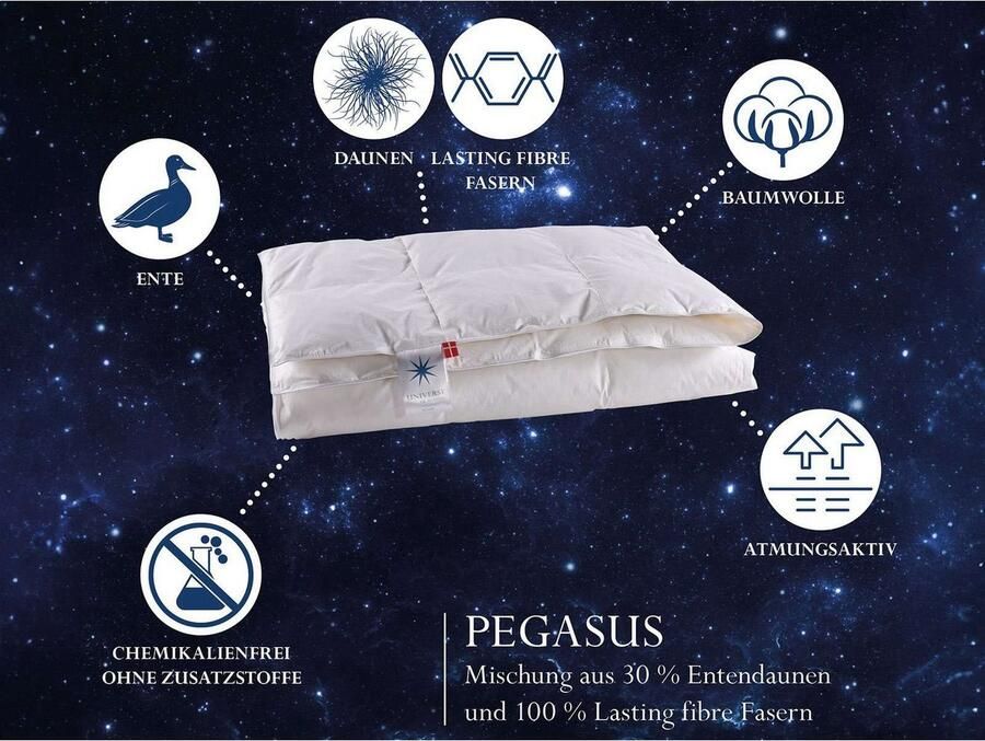 OTTO UNIVERSE OF SLEEPING Synthetisch dekbed Pegasus onderhoudsvriendelijk allergievriendelijk 3 warmtestanden Made in Denmark Normaal - Foto 3