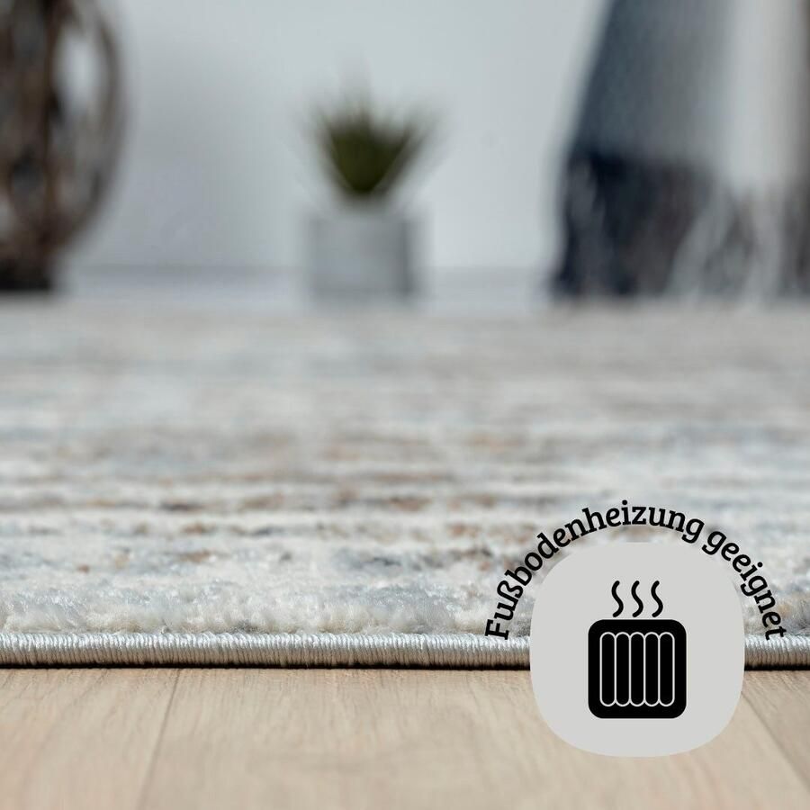 OTTO Vloerkleed Liorra Kortpolig modern ontwerp onderhoudsvriendelijk woonkamer - Foto 3